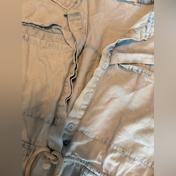 Boutique Denim Romper - Picture 3 of 4